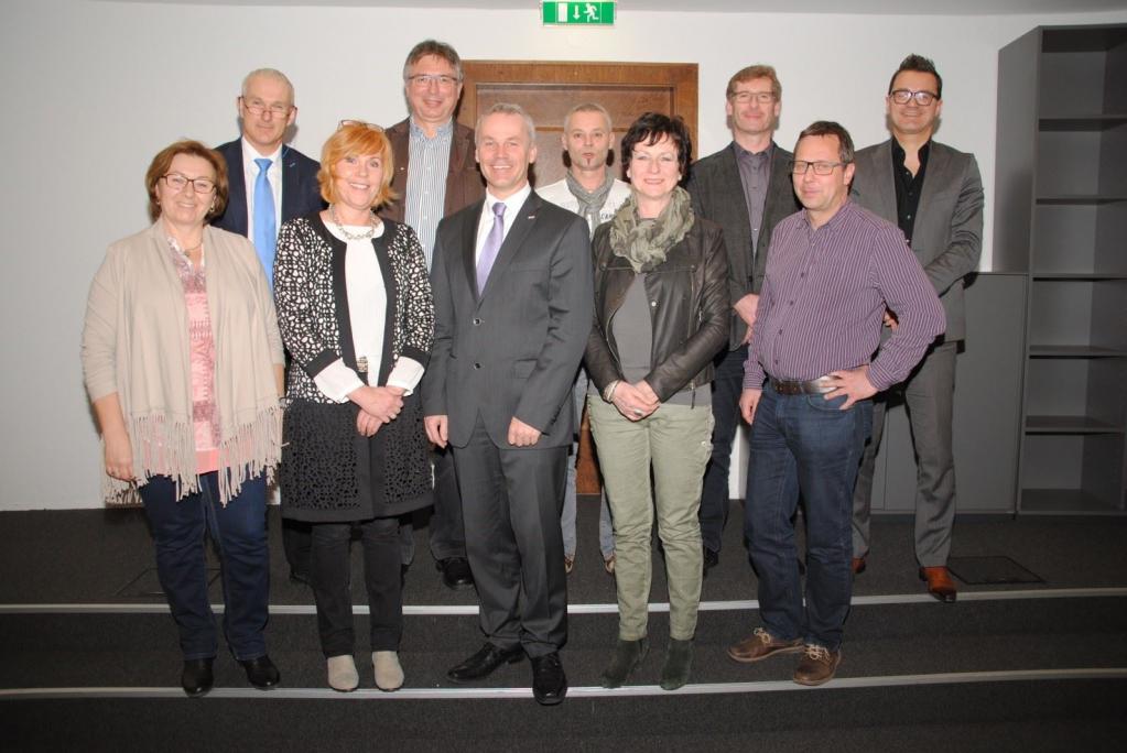 Erika Artmayr, Gisbert Topf, Judith Roth, Franz Winter, Andreas Mascher, Josef Leeb, Anna Riegler, Oskar Redhammer, Michael Purkarthofer, Peter Nobis, Erika Merta (nicht im Bild)